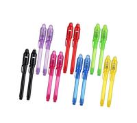 Invisible Ink Pen,with Uv Light Magic Marker,14pcs