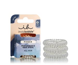 Invisibobble Active POWER elastico per capelli 3 pz colore Crystal Clear