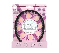 Invisibobble cerchieto velluto nero Hairhalo I Cerchietto per i capelli da donna I Edizione limitata British Royal I Fascia con forma adattabile