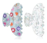 invisibobble Clipstar Cosmic Glow fermagli per capelli taglia M 2 pz