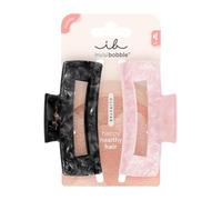 Invisibobble Clipstar Eclipse Glossy taglia L | Senza stampa | Elegante fermaglio per capelli | 2 pezzi