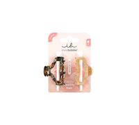 Invisibobble - CLIPSTAR Golden Roar - Set di 2 mollette medie con motivo leopardato, eleganti e sicure, perfette per ogni look - Stile moderno, tenuta affidabile, capelli sani