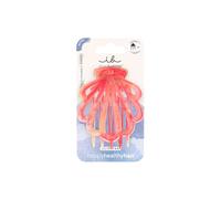 invisibobble Clipstar L Coral Hug (1 pezzo) - Fermaglio piatto per capelli da donna - Grande fermaglio per capelli spessi - Confortevole e senza pressione durante yoga, viaggi e dormire, tenuta sicura