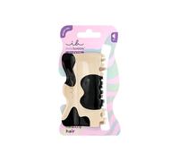 invisibobble Clipstar L Cowgirl Dream (1 pezzo) - Fermaglio per capelli da donna con motivo a mucca, grande clip a scatto per capelli spessi, accessorio elegante con presa sicura, per look selvaggio e