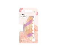 invisibobble Fermaglio per capelli Clipstar L Tricolor – grande, arancione/viola/oro, 1 pz