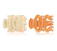 invisibobble - CLIPSTAR XS Oasis Petit Citrus - Set di 4 mini pinze per capelli - Piccoli clip colorati per acconciature giocose - Look trendy, tenuta sicura, capelli sani