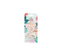 invisibobble - CLIPSTAR M Oasis Refreshed Bloom - Set di 2 pinze per capelli, 1 a fiore & 1 classica, in beige e rosé - Look di tendenza, tenuta sicura, delicato sui capelli