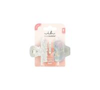 Invisibobble - CLIPSTAR Pearly Frost - Set di 2 mollette medie con design marmorizzato blu e bianco, eleganti e resistenti - Stile moderno, tenuta sicura, capelli sani