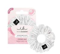 invisibobble Sprunchie Extra Hold elastico per capelli tessuto extra forte Pure White 1 pz