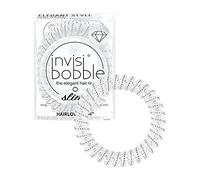 Invisibobble elastici per capelli Chrome Slim x3 I Elastici per capelli a spirale per donne e uomini I Non lasciano i segni I Forte tenuta