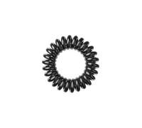 Invisibobble elastici per capelli nero Power True Black x3 Elastici capelli uomo - Elastici a spirale per capelli extra forte - Elastici senza pieghe