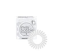 Invisibobble elastico capelli argento Original x3 - elastico capelli a spirale per donna e uomo - elastici per capelli senza pieghe - forte tenuta