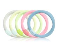invisibobble Hair Tie Glow in the dark elastici per capelli fosforescente di notte 5 pz