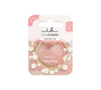 invisibobble - HAIR TIE Princess Pearl - Set da 3 elastici a spirale con perle per acconciature eleganti - Per capelli per donne e ragazze - Look trendy, tenuta sicura, rispetto per i capelli