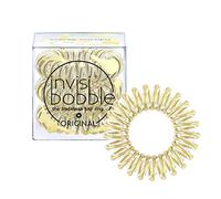 Invisibobble Original You´re Golden Elastico capelli X3 I Elastico dorato a spirale per donna e uomo I Elastico capelli che non lascia segni I FORTE TENUTA