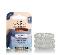 Invisibobble Power Performance Hair Spiral Elastico per capelli donna Tonalità Crystal Clear Set colore Crystal Clear