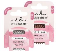 invisibobble Set di lacci per capelli (marrone + trasparente) 6 Stück