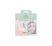 invisibobble SET Oasis Violet Spa Curler (4 pezzi) - Set per ricci naturali senza calore - Styling delicato per bambini e adulti - Riccioli morbidi durante la notte