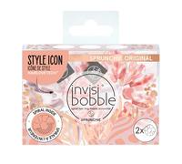 Invisibobble Sprunchie Duo Leopard e Beige X2 I Scrunchies per capelli seta Edizione limitata I Idee regalo donna I Scrunchies per capelli I Fasce elastiche
