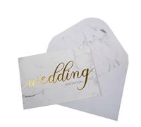 Inviti Per Il Giorno Del Matrimonio In Marmo Scritto Con Buste 10 Pezzi Neviti
