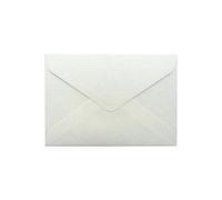 Inviti per ricevimenti serali di nozze, Buste for biglietti d'auguri for matrimonio occidentale con texture retrò in canapa Multicolor 10 pezzi(White)