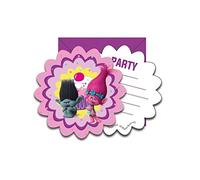 Inviti Trolls - 6 pezzi