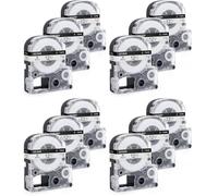 Invoker 3x LK-4WBN Compatibile Epson LABELWORKS cassetta nastro Bianco 12mm (Confezione da 4)