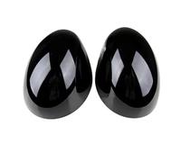 Involucri del cappuccio della copertura dello specchietto retrovisore esterno nero lucido for BMW Mini F54 F55 F56 F57 RHD Proteggi i tuoi specchietti dai danni