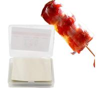 Involucri di Carta di Riso, 500 Pezzi di Carta di Wafer di Riso Commestibile Fogli per Avvolgere Caramelle Carta da Zucchero Carta di Riso Carta Commestibile per Torte di