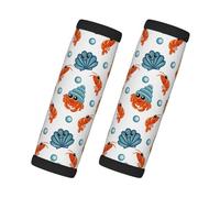 Involucri per bagagli a forma di capesante con granchio, eremita per valigie, coperture morbide per maniglie dei bagagli, etichette per bagagli identificatori per valigie, accessori per bagagli da