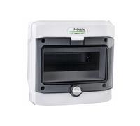 Involucro d'installazione, di plastica, IP 65, 1 fila, 8 moduli, 1500V CC