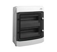 Involucro d'installazione, di plastica, IP 65, 2 file, 12 moduli, 1500V CC