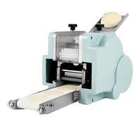 Involucro elettrico automatico per ravioli, macchina commerciale per ravioli con stampo rotondo da 8 cm, produce 60 involucri/min per una rapida preparazione dei pasti