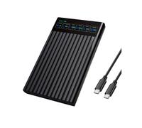 Involucro HDD da 2,5 Pollici 2,5 Pollici A USB3.2 Cassa HDD 5Gbps Max Involucro Esterno per Hard Disk per PC