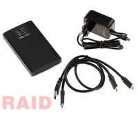 KALEA-INFORMATIQUE Contenitore in alluminio USB 3.2 10G per due SSD M2 NVMe. Montaggio indipendente delle due unità o in RAID 0 1 LARGE hardware. Interfaccia USB A o C
