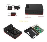 Involucro in argon K32C per involucro di raffreddamento passivo attivo RPi 5 in lega di alluminio