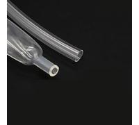 Involucro in pellicola termoretraibile Tubo termorestringente trasparente 3:1 da 1 m con colla a doppia parete, diametro,6 mm a 39, tubo di qualità mar.in.a