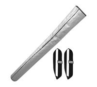 Involucro isolante per tubi esterni, manicotto termico ignifugo, resistente alle intemperie, per stufa, , riscaldatore HVAC,