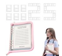Involucro Parco Libro 100 Giorni Cash Management Binder - per le coppie - Budget Un supporto di risparmio e guardare come i fondi aumentano gradualmente al vostro Zi finanziario