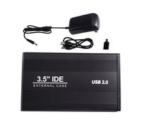 Involucro per Disco Rigido IDE per HDD SSD da 3,5 Pollici USB A IDE HD Disco Rigido Esterno In Metallo con Scatola Adattatore OTG Spina EU