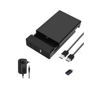 Involucro per Hard Disk Cassa HDD Esterno per 2.5 3.5 Pollici SSD Scatola Disco Rigido USB 3.0 Adattatore Cavo EU