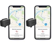Invoxia Mini GPS Tracker - Localizzatore GPS impermeabile con avvisi antifurto in tempo reale - Durata della batteria fino a 3 mesi - Abbonamento di 1 anno incluso - Piccolo e leggero