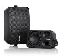 Inwa Cassa Bluetooth da Esterno, Speaker da Parete Attivo-Passivo da 400W, Sistema Audio Stereo Wireless Impermeabile Interno/Esterno con Ingresso Aux (2 Pezzi MZ622, 1 Telecomando, RMS 40W)