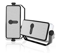 Inwa Cassa Bluetooth Esterno a Parete, 17 * 7cm, Connessione Telefono/PC/Echo Dot/Fino a 100 Casse, Senza Batteria Integrata(2 Pezzi, Nuovo Nome Bluetooth 2025 "Sync Speaker, 20W)
