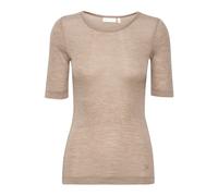 InWear - Maglia Melange Avena Top - - Tops - Donna - Marrone - S