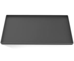 Inwee Tappetino in Silicone per Macchina del Caffè - Antiscivolo e Impermeabile, Compatibile con De'Longhi Magnifica, Siemens EQ.6 e Philips LatteGo, Nero