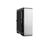 InWin Chopin MAX-Mini-ITX - Custodia con alimentatore da 200 W 80+, colore oro, compatibile con AMD, processore Intel personalizzabile I/O Strip-Silver-IW-CS-CHOPINMAXSIL-PS200W