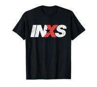 INXS EW Logo Black Maglietta