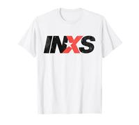 INXS - EW Logo White Maglietta