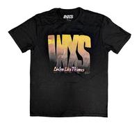 INXS 'Listen Like Thieves Tour' (Nero) Maglietta - NUOVO E UFFICIALE